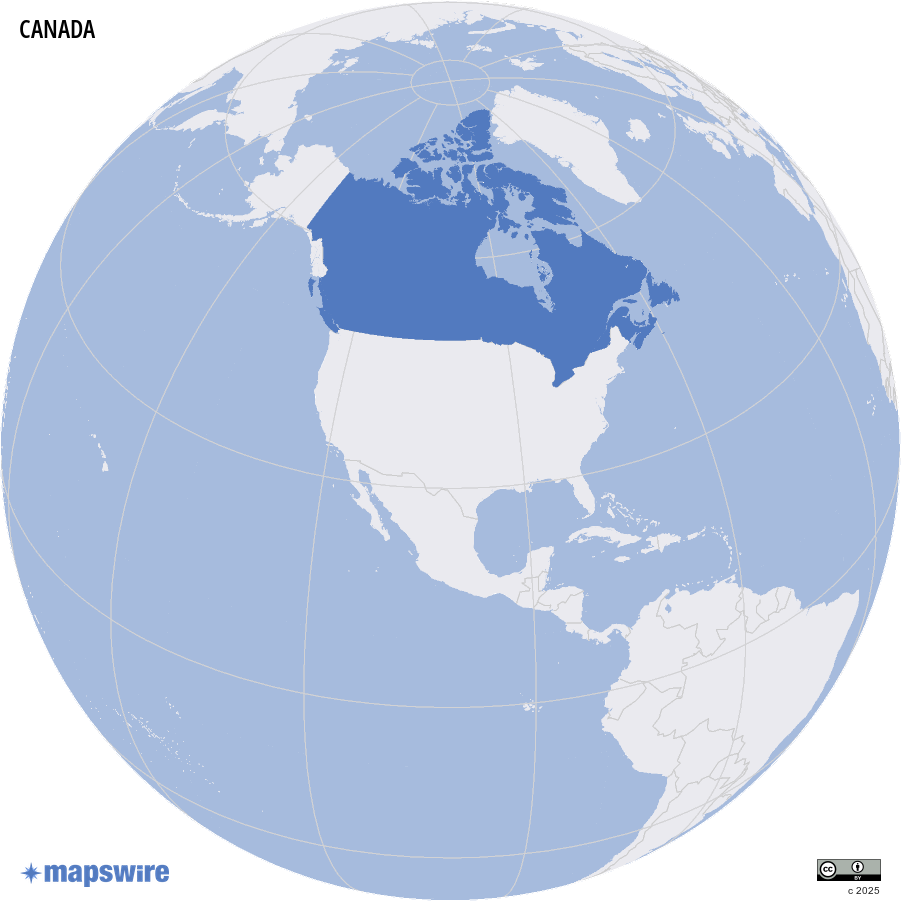 Where is Canada located?