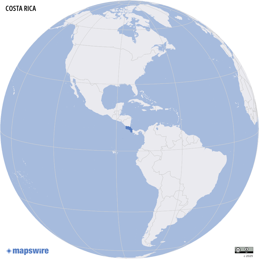 Where is Costa Rica located?