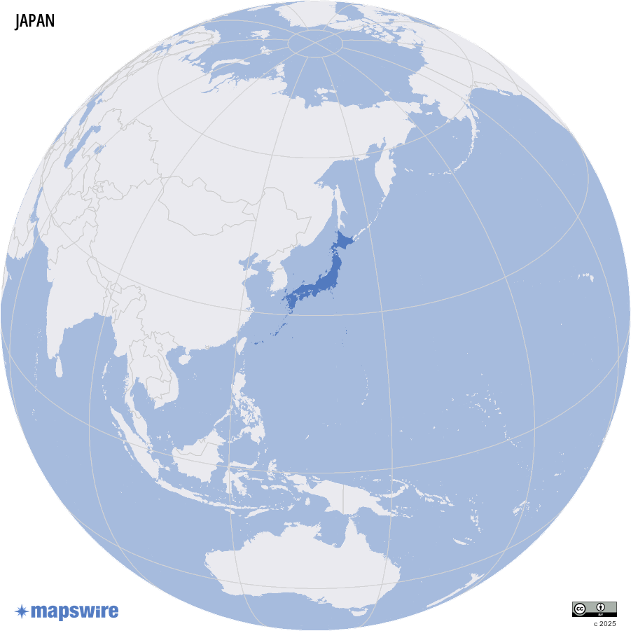 Where is Japan located?