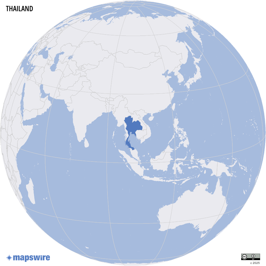 Where is Thailand located?